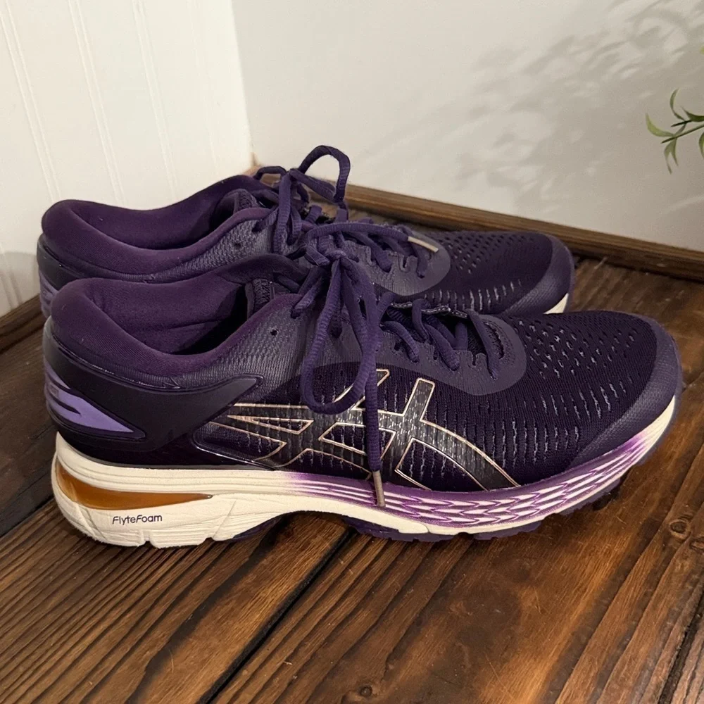 ASICS Gel Kayano Women's Dark Purple Athletic Shoes
